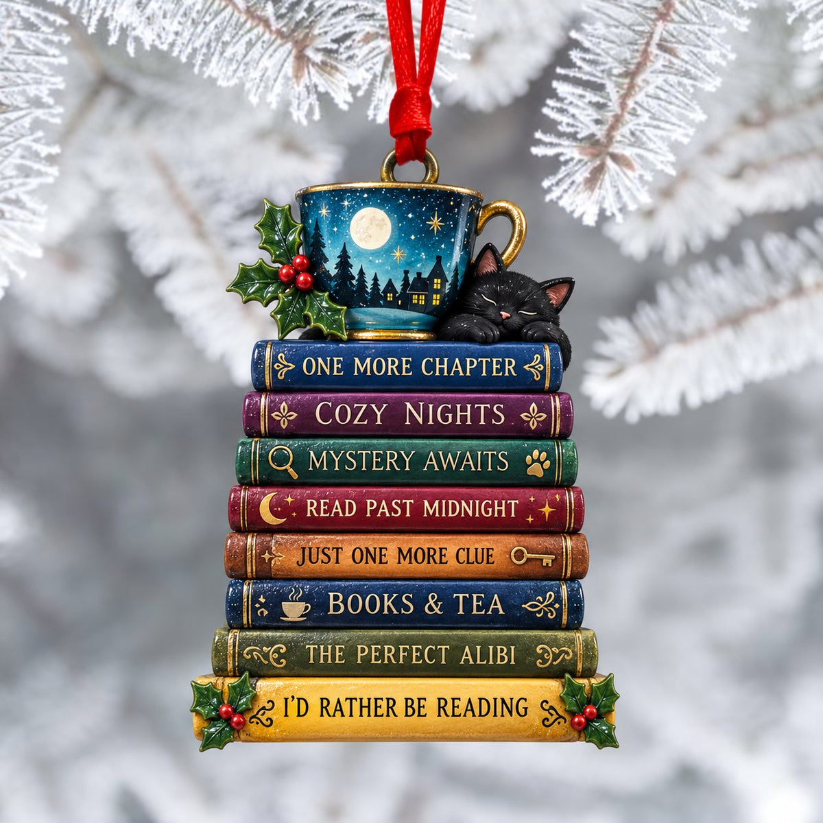 🎄 Cozy Hobbies Christmas Ornament