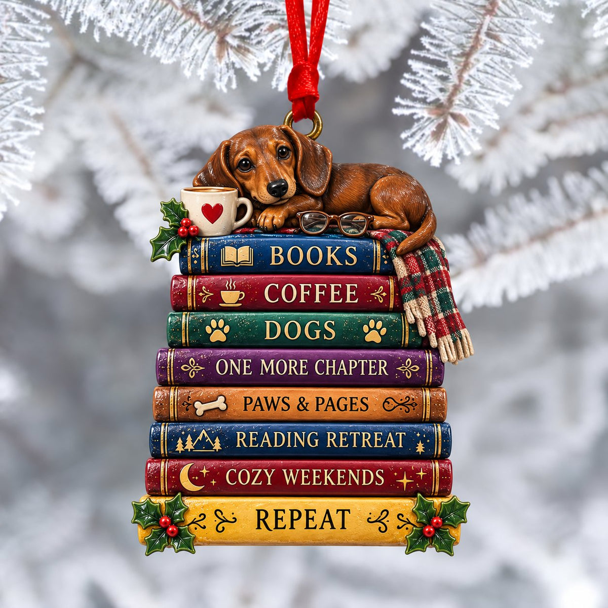 🎄 Cozy Hobbies Christmas Ornament