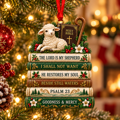 ✝️ Bible Faith Christmas Acrylic Ornament Collection