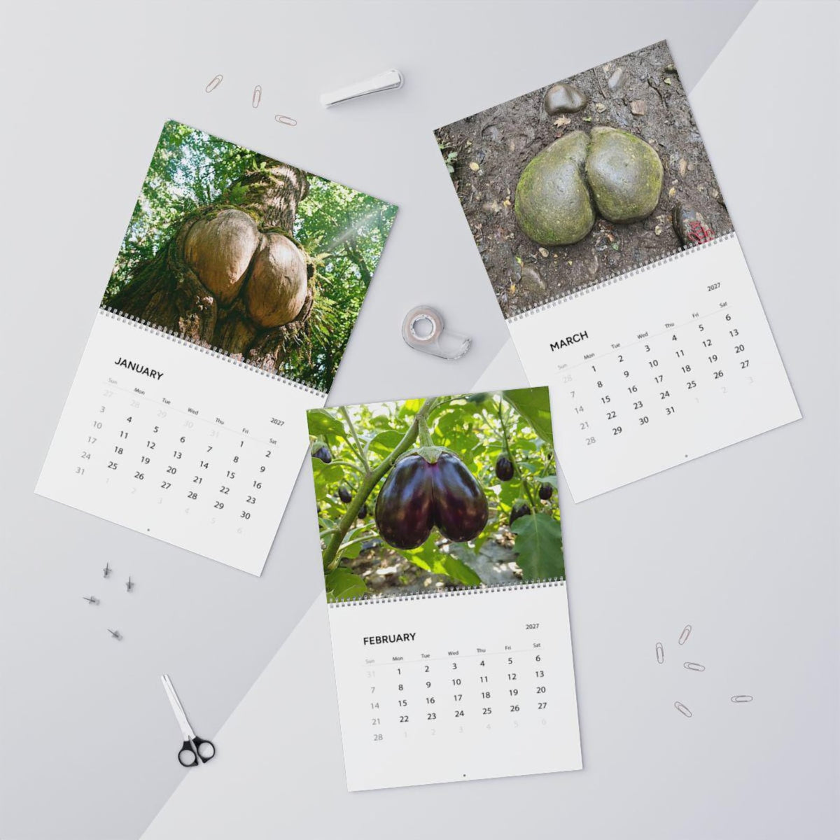 🍑 Natures Butt 2027 Calendar 🍑