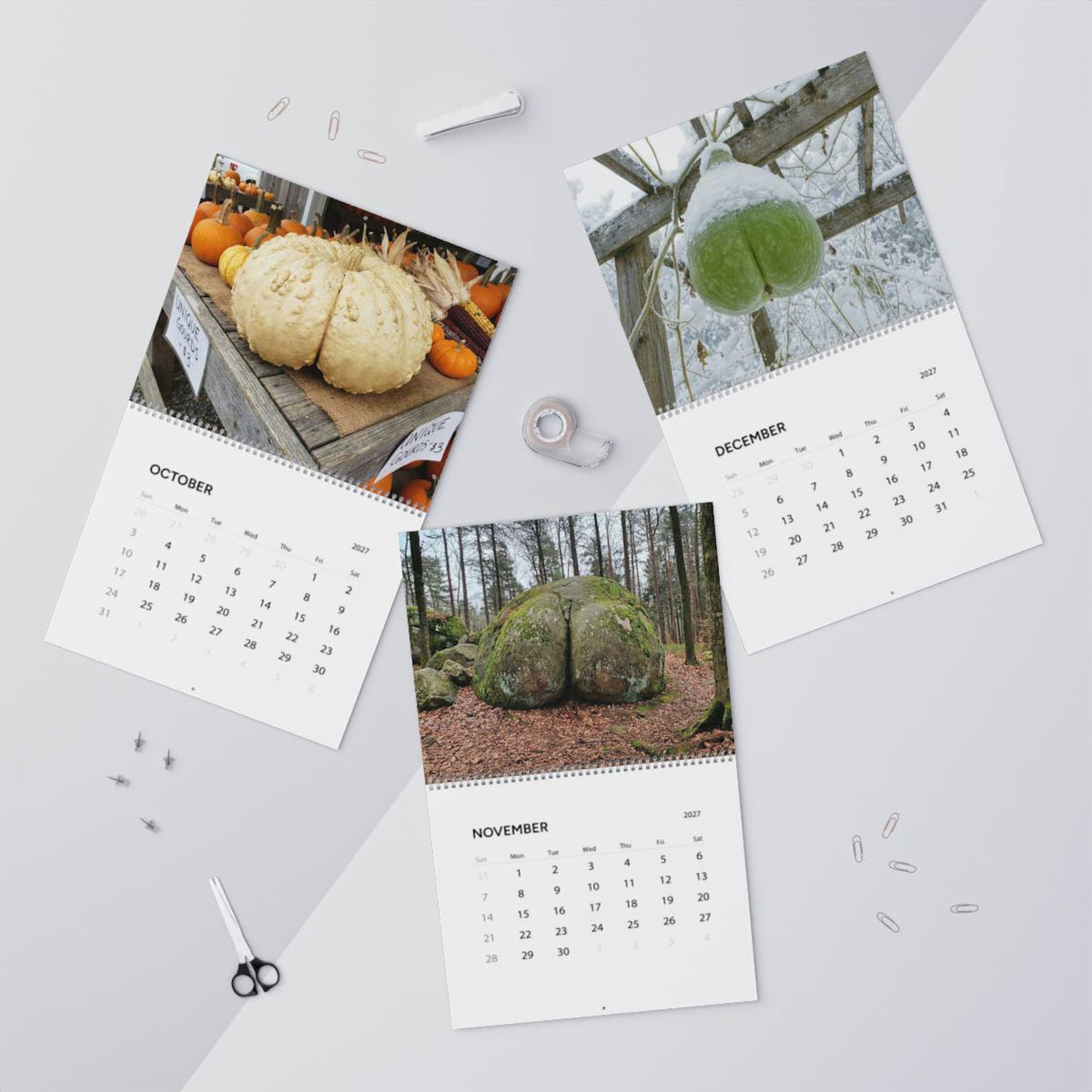 🍑 Natures Butt 2027 Calendar 🍑