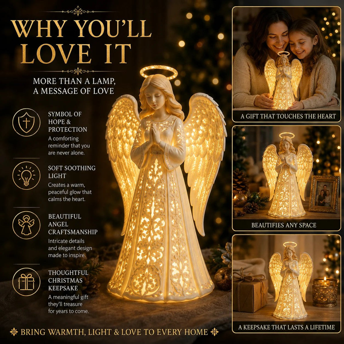 ✨ Angel Lights – A symbol of hope, love, and protection