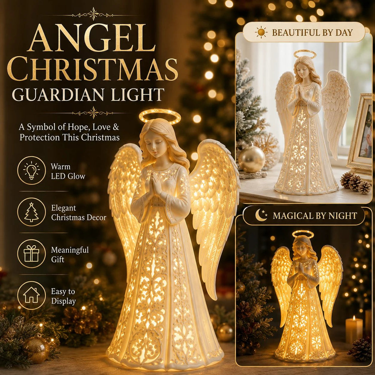 ✨ Angel Lights – A symbol of hope, love, and protection