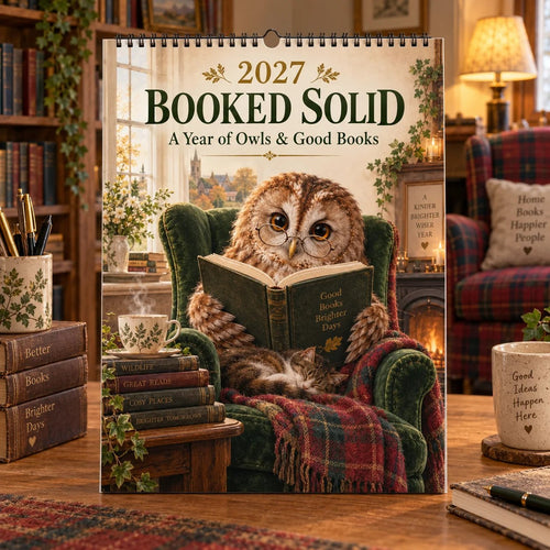 🦉 2027 Booked Solid Owl Calendar