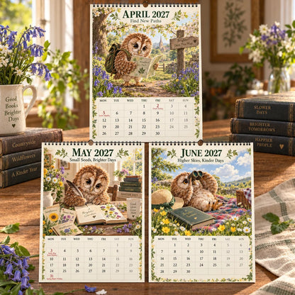🦉 2027 Booked Solid Owl Calendar