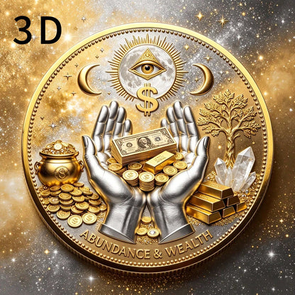 🔥 Limited-Time 50% OFF-✨ 3D Abundance & Wealth Collector Coin