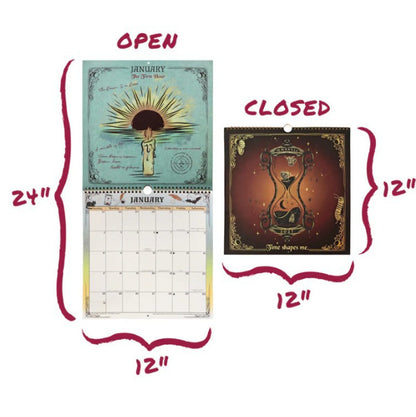 ✍️📕Waiting for the Night: The Witching Hour 2027 Weekly Planner🖤Gothic Romance & Practical Magic for the Year Ahead.