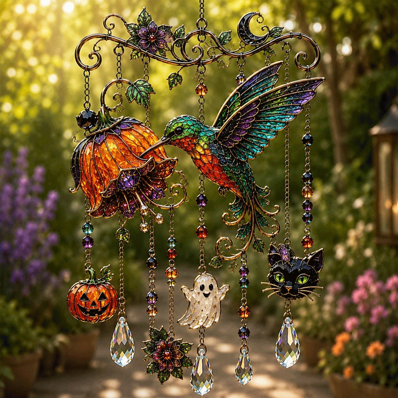 🎃Halloween Spooky Themed Suncatcher Wind Chime