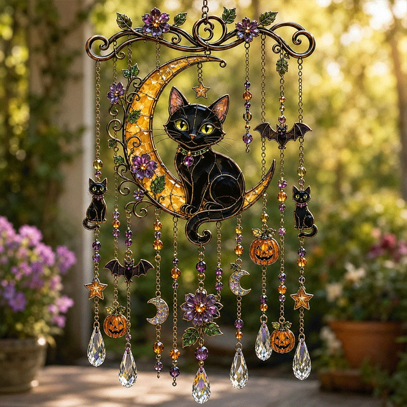 🎃Halloween Spooky Themed Suncatcher Wind Chime