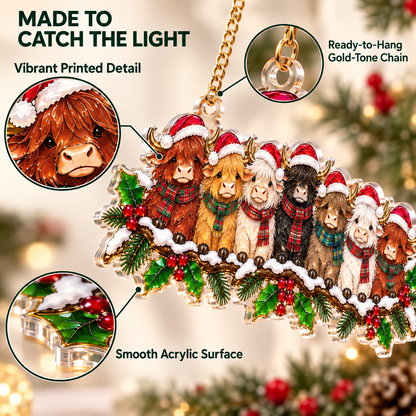 🎁LAST DAY 50% OFF –✨ Whimsical Winter Suncatchers(10 types) | Shatterproof "Stained-Glass" Acrylic Window Hangings 🎄