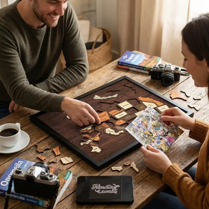 🔥Last Day 49% OFF - Wooden USA Map Puzzle❤️