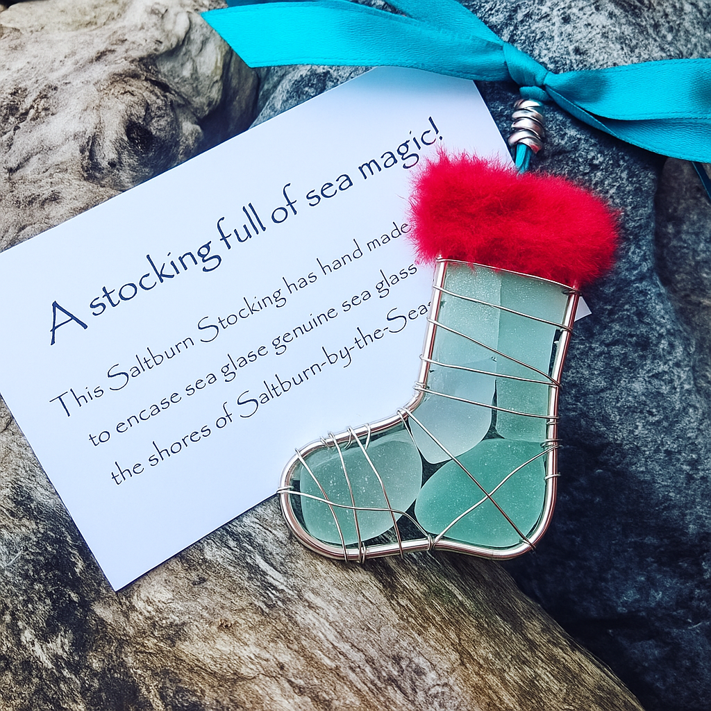 Sea Glass Ornaments Gift