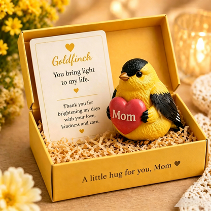 Mom's Pocket Small Hug Statue — a warm symbol that will always be by Mom's side