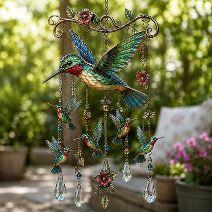 🐦🎐Last Day 50% OFF - 🐦🎐Graceful Hummingbird Wind Chime