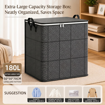 🔥Limited Time 50% OFF Large Capacity Foldable Fabric Clothes Storage Bin