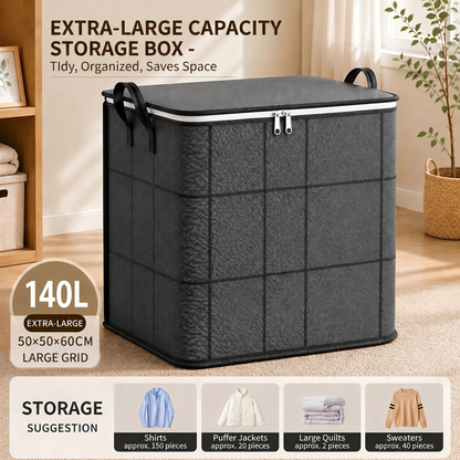 🔥Limited Time 50% OFF Large Capacity Foldable Fabric Clothes Storage Bin