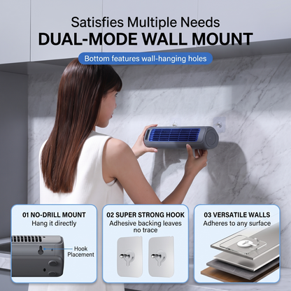 Cordless Bladeless Cross Flow Cooling Fan