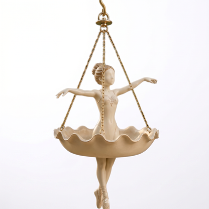 Elegant Ballerina Hanging Planter