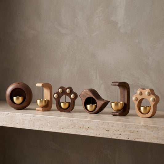 🔥50% OFF Limited Time Deal 🔔Magnetic Wooden Door Chime Bell, Modern Home Decor