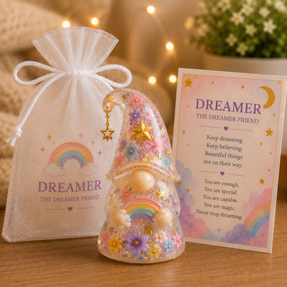 🔥Limited Time 50% OFF💕Emotional Support Comfort Gnome, 12 Heartfelt Affirmation Gift