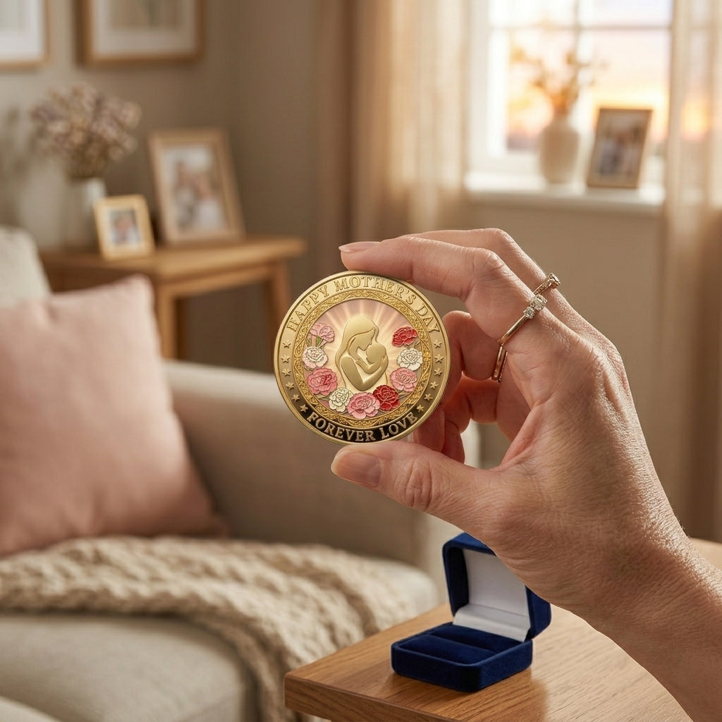 💖 Mother’s Love Keepsake Coin