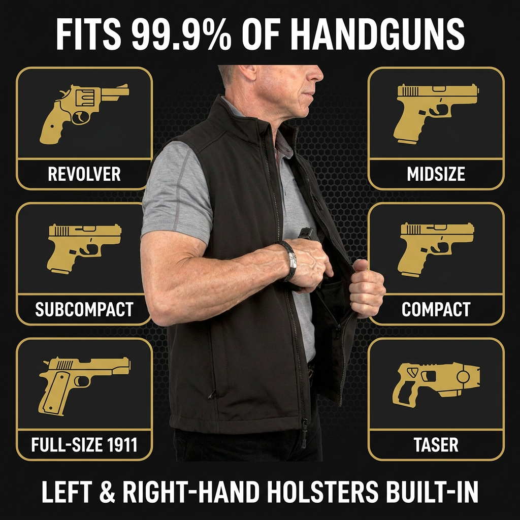 End Summer Sale💥Premium Concealed Carry Vest